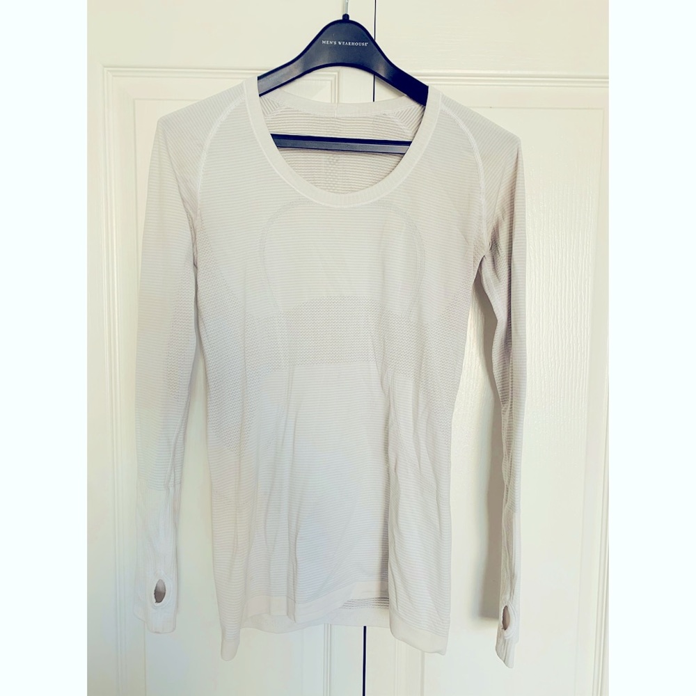 White Lululemon Long Sleeve